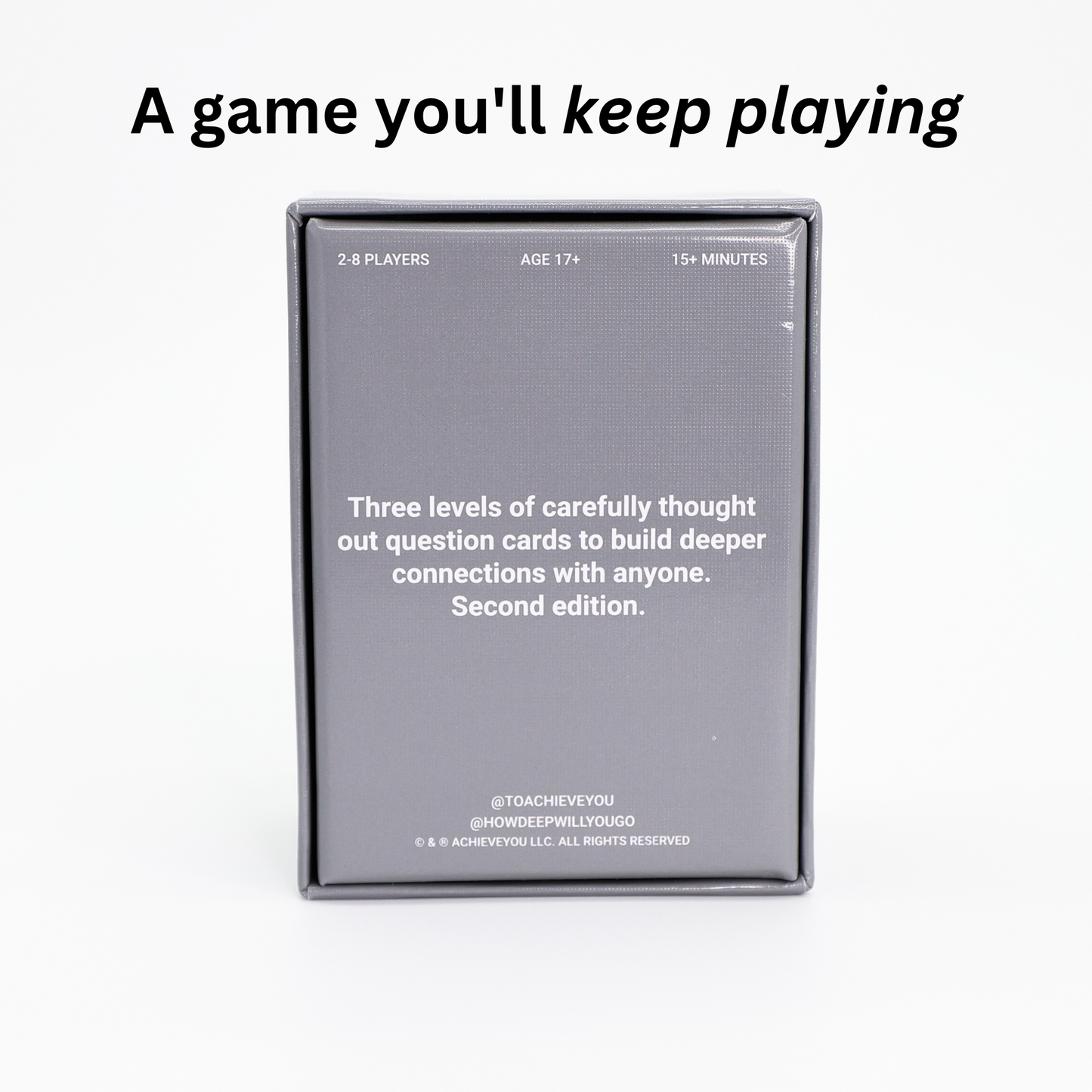 HOW DEEP WILL YOU GO? 2nd Edition