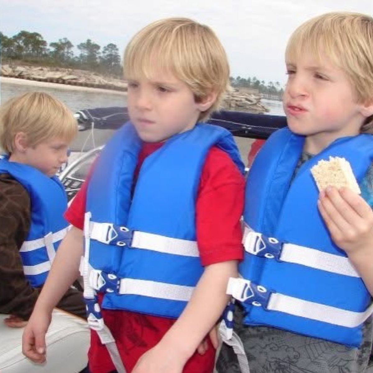 Stain, Cody and Brandon as kids