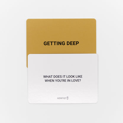 HOW DEEP WILL YOU GO? For Dates