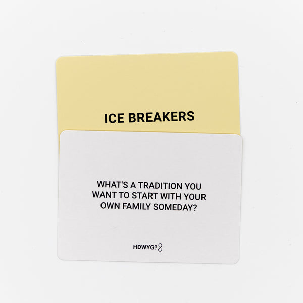 Ice Breakers