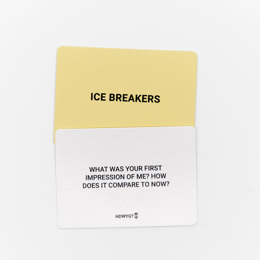 Ice Breakers