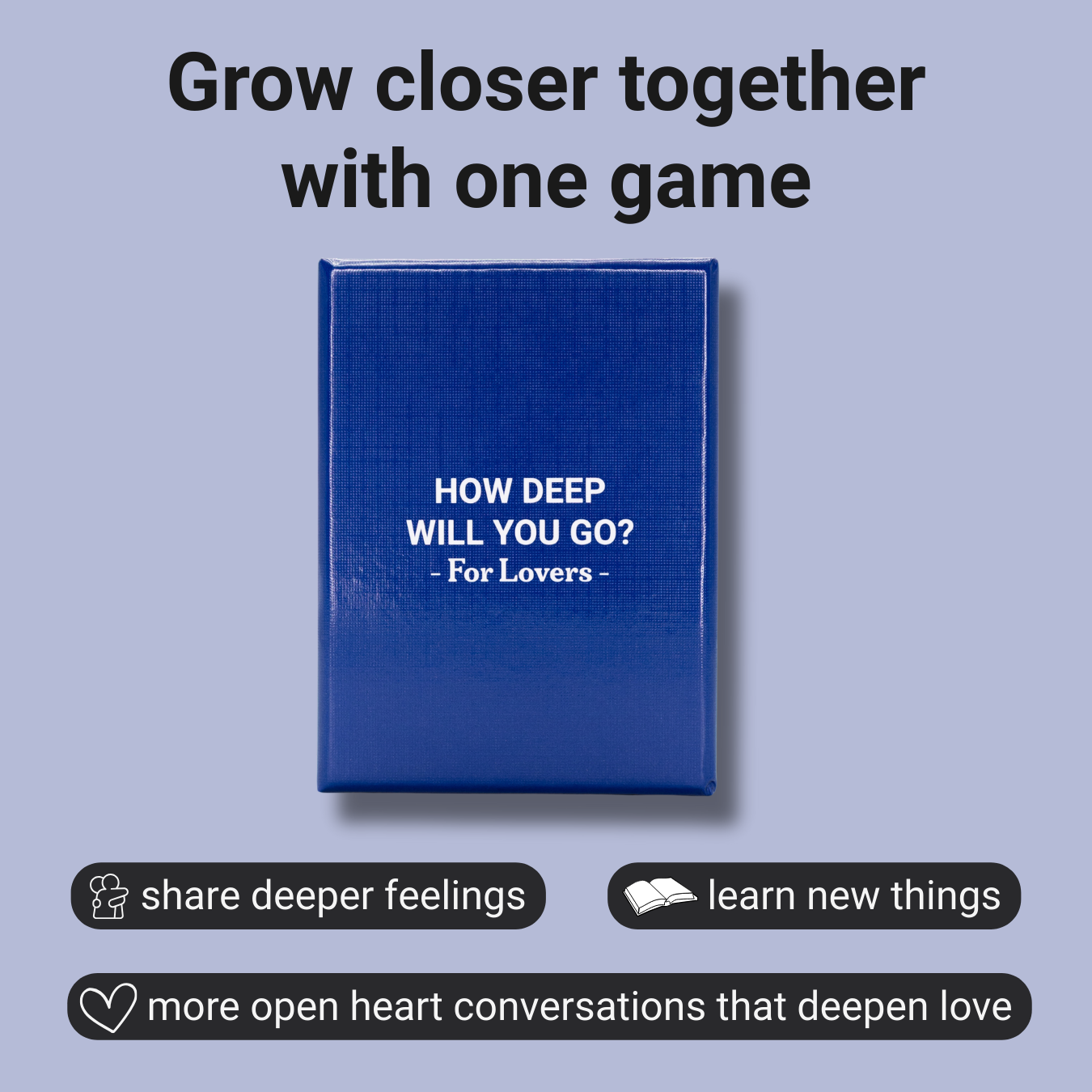 For Lovers - longterm couples grow closer