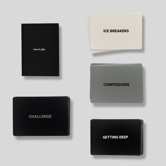 Gioco Di Carte HENGBIRD 'How Deep Will You Go' - Domande Per Conversazioni Profonde E Divertenti, 9.5x7x4cm