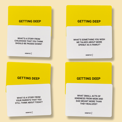 HOW DEEP WILL YOU GO? For Families