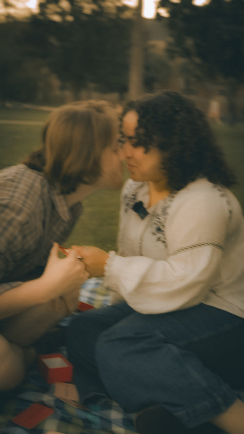 A couple playing For Lovers
