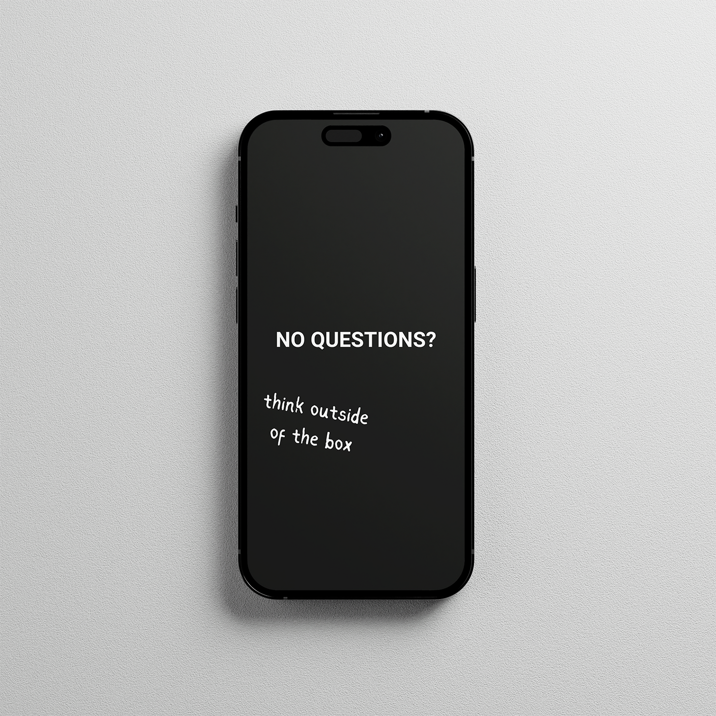 No Questions? (Digital Edition)